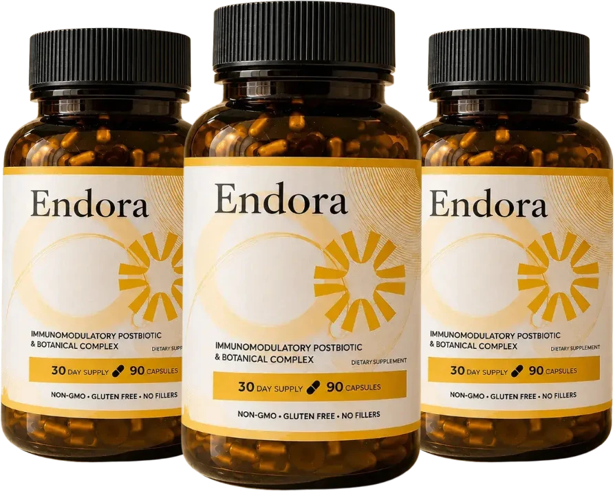 Three bottles of Endora