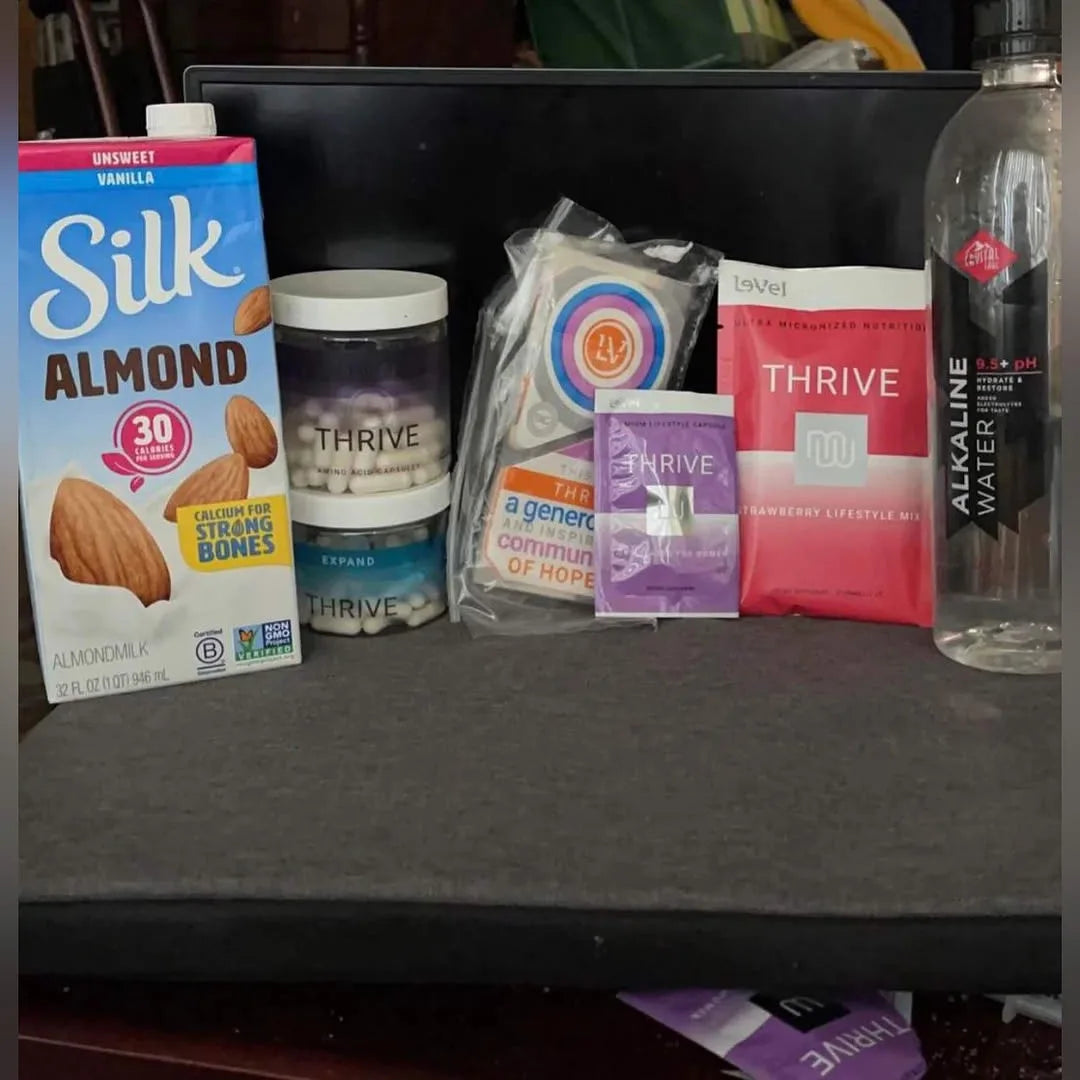 A shelf of supplements tried before